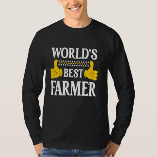 Farmer Surname Team Family Last Name World's Best T-Shirt