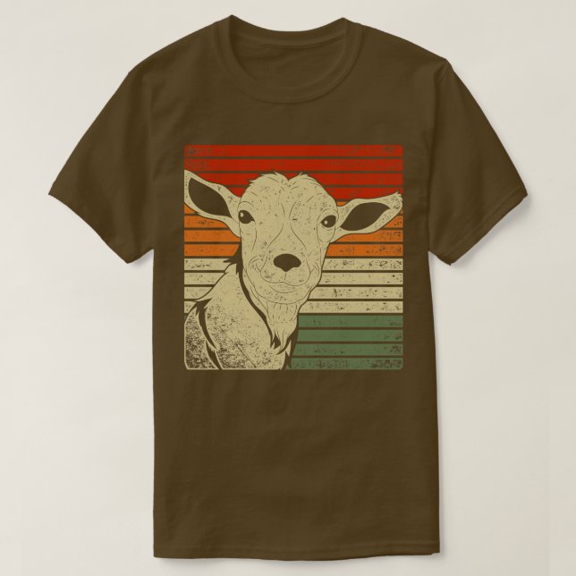 Farmer Vintage Goat T-Shirt (Design Front)