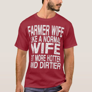 Farmer Wife Shirt For Woman - Vintage Farming