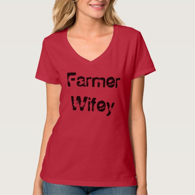 Farmer Wifey T-Shirt (Front)