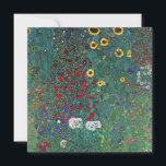 Farmergarden w Sunflower by Klimt, Vintage Flowers<br><div class="desc">Farmergarden with Sunflower (1905/06) by Gustav Klimt is a vintage Victorian Era Symbolism fine art floral painting. A nature scene with a variety of flowers and sunflowers in a garden on a farm. About the artist: Gustav Klimt (1862-1918) was an Austrian Symbolist painter and one of the most prominent members...</div>