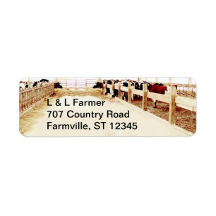 Farmer's Address Label