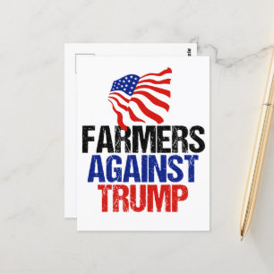 Farmers Against Trump 2024 Election Postcard