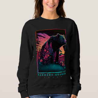 Farmers Branch Texas Vintage Bear Sweatshirt