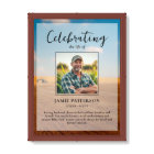 Farmer's Celebration of Life Custom Photo, Funeral