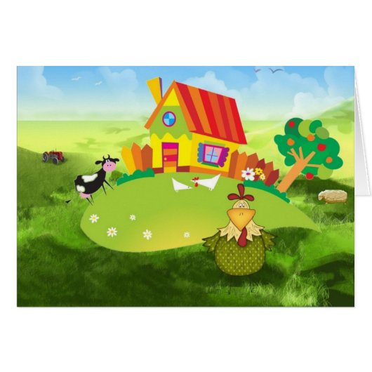 Farmers Chick Cards (Front Horizontal)
