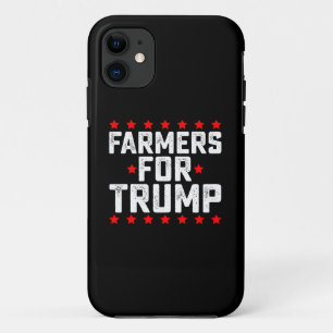 Farmers for Trump Presidential Election Vintage iPhone 11 Case