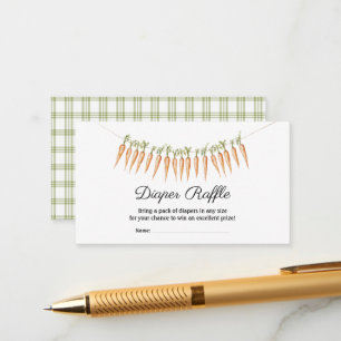 Farmers Market Baby Locally Grown Baby Shower Enclosure Card