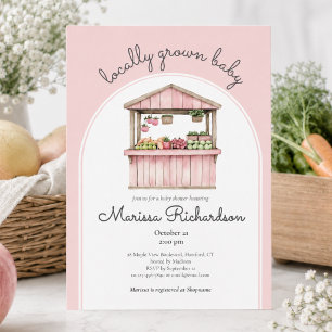 Farmers Market Baby Shower Invitation