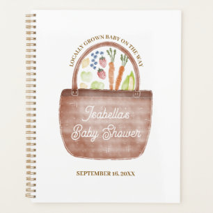 Farmer's Market Baby Shower Planner