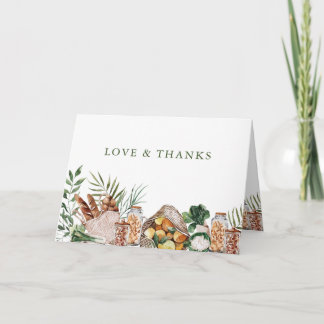 Farmer's Market | Baby Shower Thank You Card
