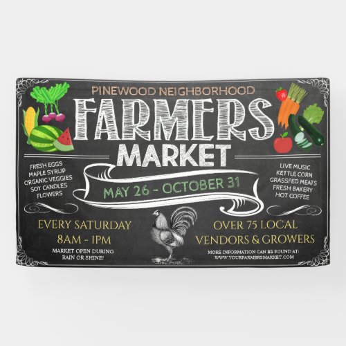 farmers market banner