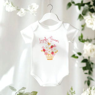 Farmers market Berry Sweet baby shower Bodysuit