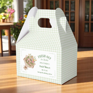 Farmer's Market Bridal Shower  Favor Boxes