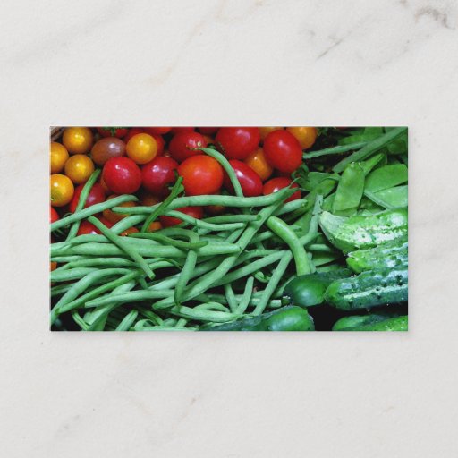 Customizable Farmers Market Business Card Templates