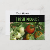 Farmer's Market Business Card (Front/Back)