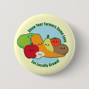 Farmers Market Button