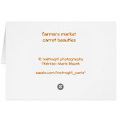 farmers market carrots (Back Horizontal)