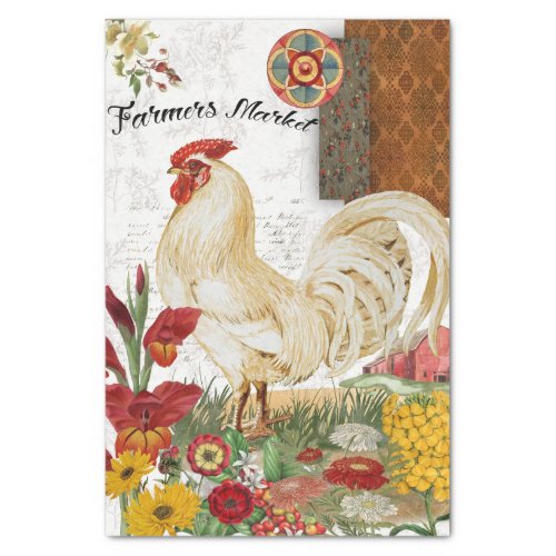 Farmers Market Chicken Tissue Paper
