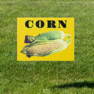 Farmers Market Corn Roadside Sign