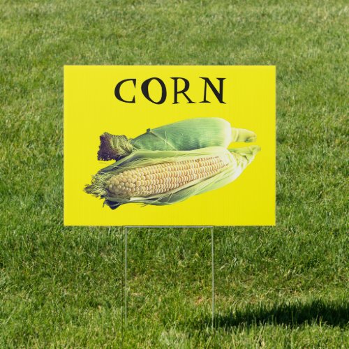 Farmers Market Corn Roadside Sign