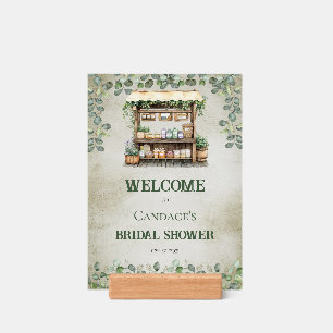 Farmer's Market Farm Stand Welcome Bridal Shower