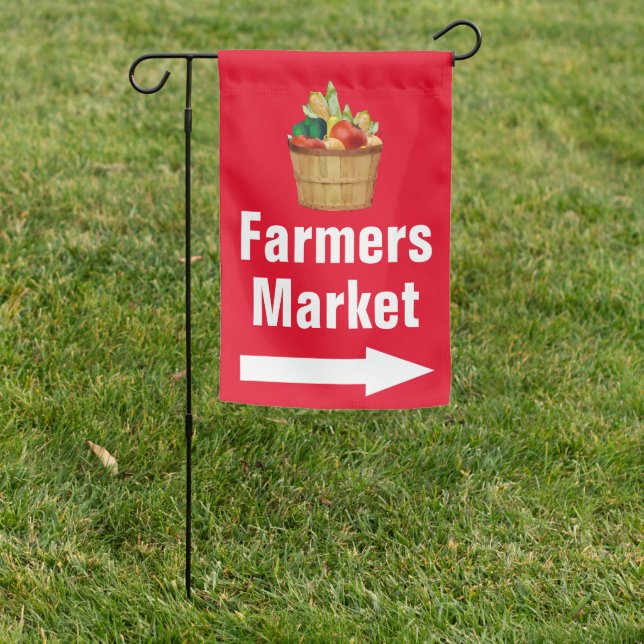 Farmers Market Flag (In SItu)