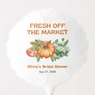 Farmers Market Fresh Off The Market Bridal Shower  Balloon