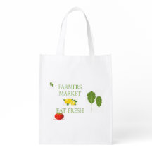 Farmers Market Grocery Bag 