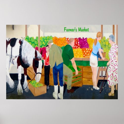 Farmers Market image for Poster