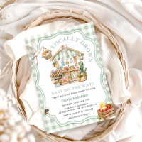 Farmers Market Locally Grown Baby Shower