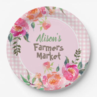 farmers market paper plates