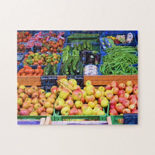 Farmers Market Picking _ 11x14 _ 252 pcs Jigsaw Puzzle