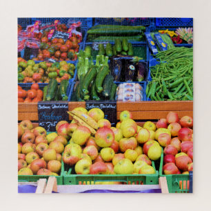 Farmer's Market Picking - 20x20 - 676 pcs. Jigsaw Puzzle