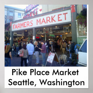 Pike Place Market Posters | Zazzle