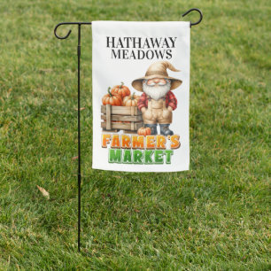 Farmers Market - SEE BACK - GARDEN FLAG