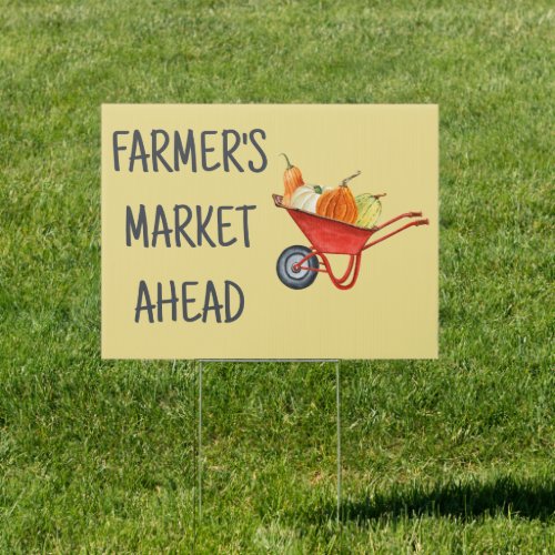 Farmers Market Sign