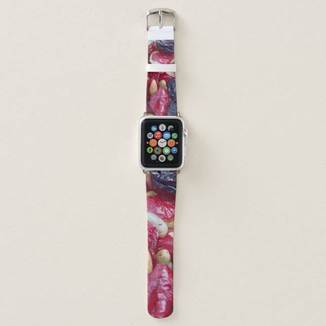 Farmers Market Trail Mix Apple Watch Band (Front)