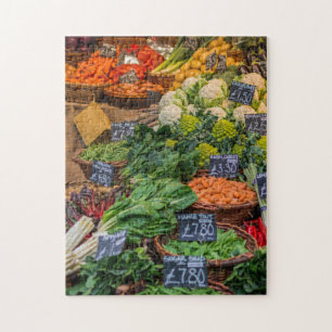Farmers Market Vegetables Jigsaw Puzzle