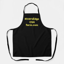 Farmers market vendor apron. His, hers, kids black