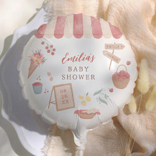  Farmer's Market Watercolor Baby Shower Balloon