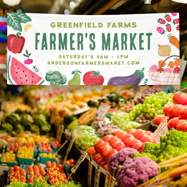 Farmer's Market Your Company Name Banner (Creator Uploaded)
