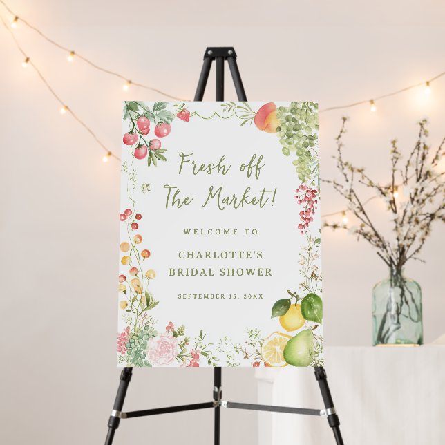 Farmers Off the Market Welcome Sign (In Situ (Stand))