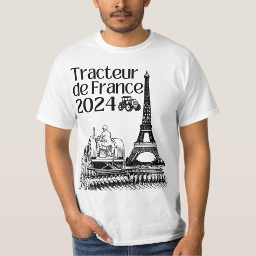 Farmers Protest 2024 France T_Shirt