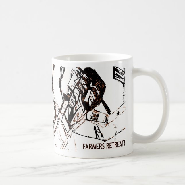 FARMERS RETREAT white Coffee Mug (Right)