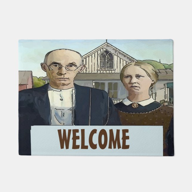 Farmers Style Country, Personalize Floor Mat (Front)