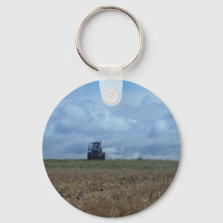 Farmer's Tractor Keychain