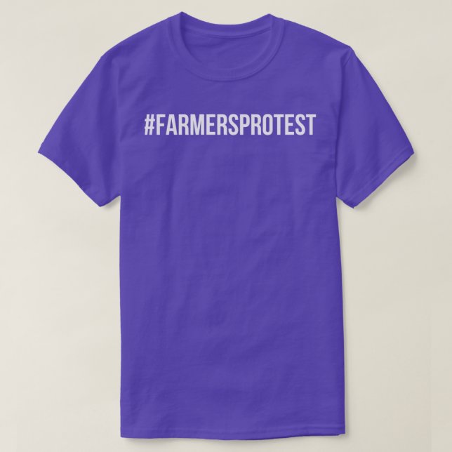 FarmersProtest Farmers Protest  T-Shirt (Design Front)
