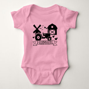 Farmgirl Baby Bodysuit