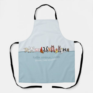Farmhouse Animal Woodland Apron